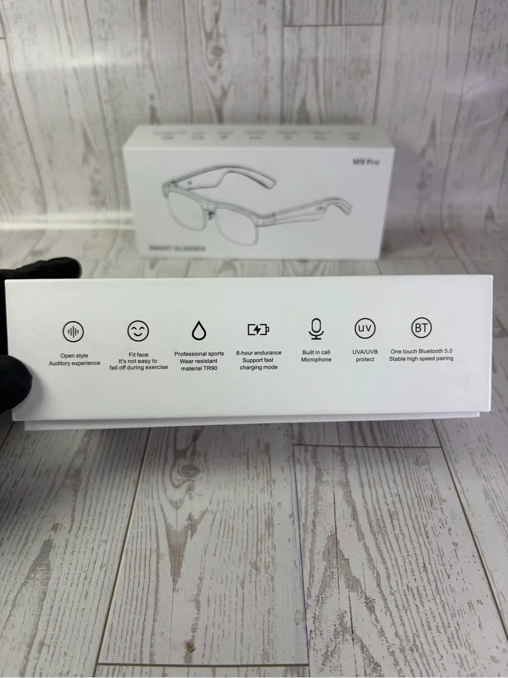Bluetooth Audio Sunglasses - Black Wireless Smart Shades